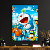 Doraemon & Friends City Flight Poster